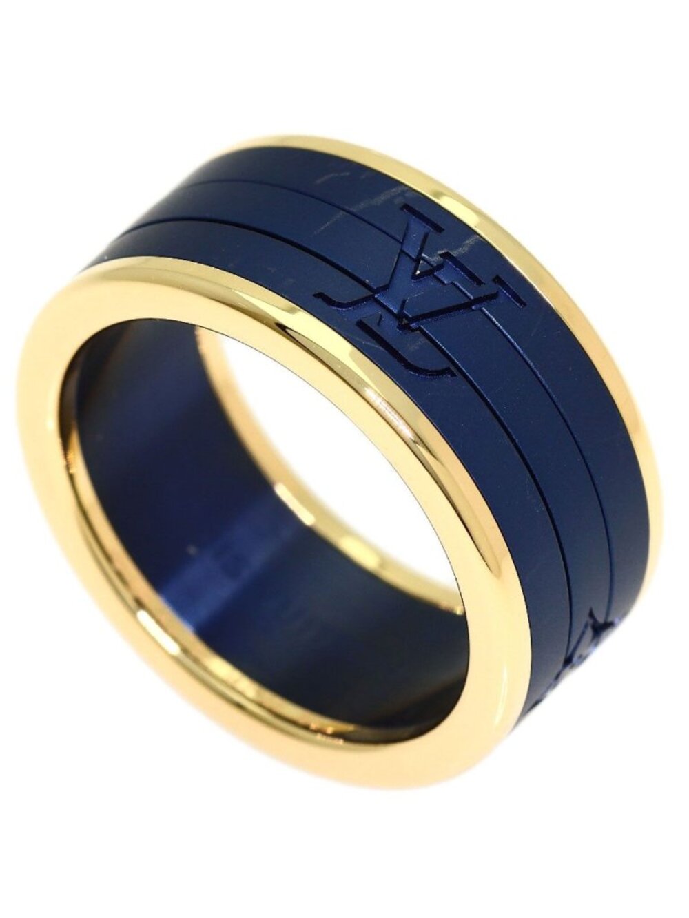 Louis Vuitton Puzzle Ring les Gaston 64 18k Yellow Gold Titanium